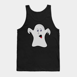 Cute Ghost Halloween Costume Tank Top